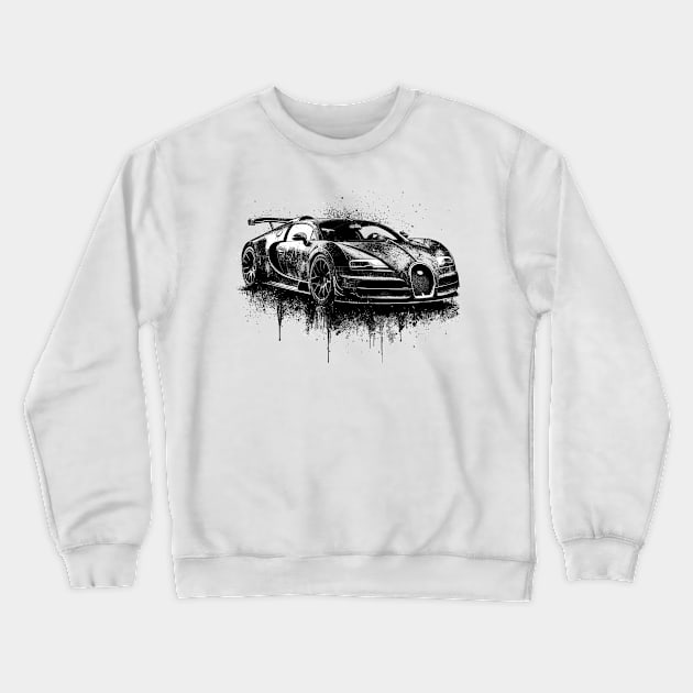 Bugatti Veyron Crewneck Sweatshirt by Vehicles-Art